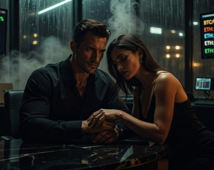 Blockchain Surrender: An Erotic Tale of Crypto Kings and Velvet Chains