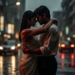 Midnight Confessions: Her Touch in the Monsoon Rain