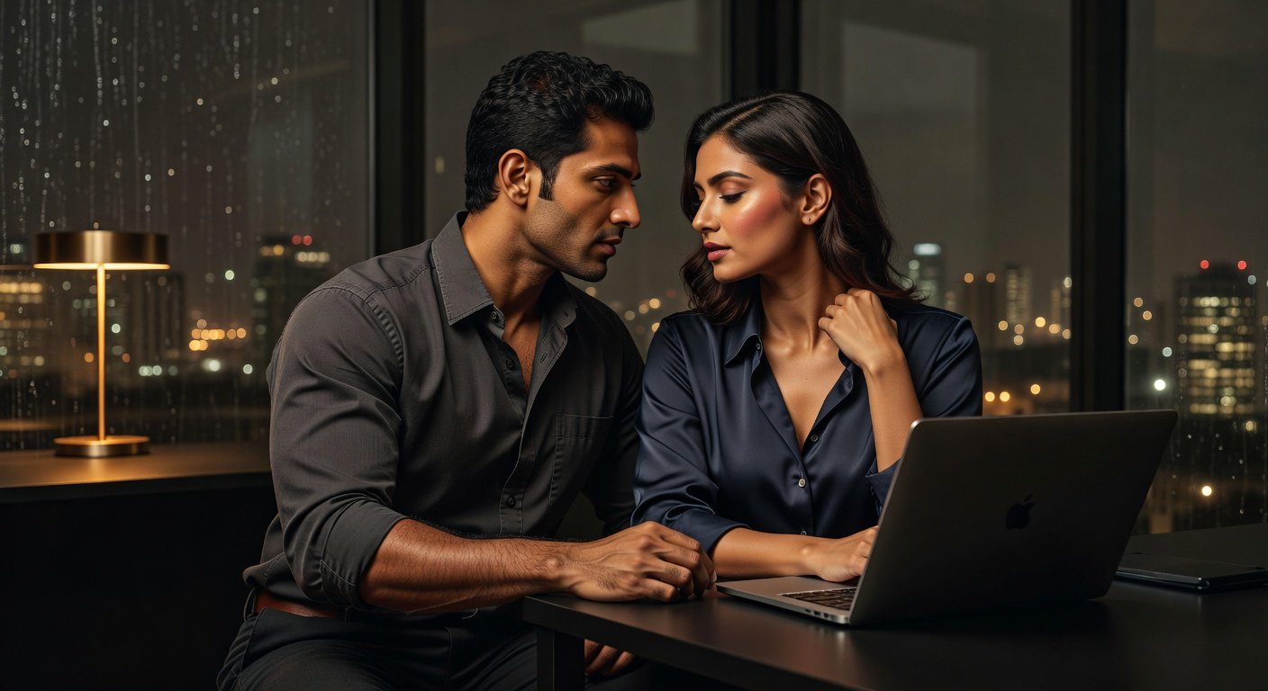 Midnight Confessions: The Slow Burn with My Ambitious Colleague