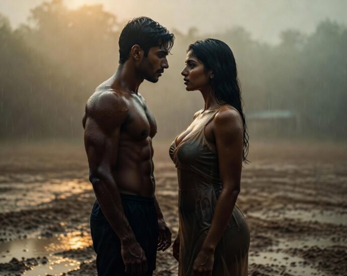 Monsoon Pitch Seduction: Goa's Post-Rain Haze Hookup