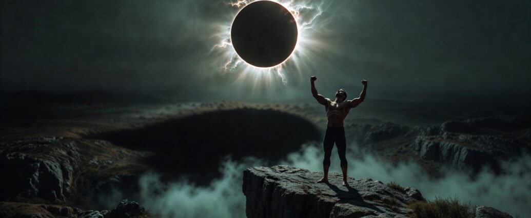 Solar Eclipse Shadows: Reclaiming Primal Masculine Instincts