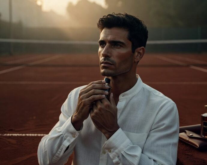 Tennis Grooming Rituals: The Oud and Leather Court Supremacy